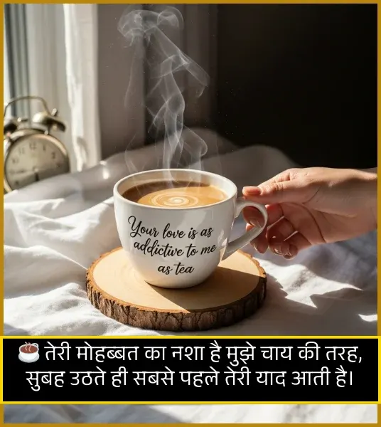 Chai Shayari Hindi