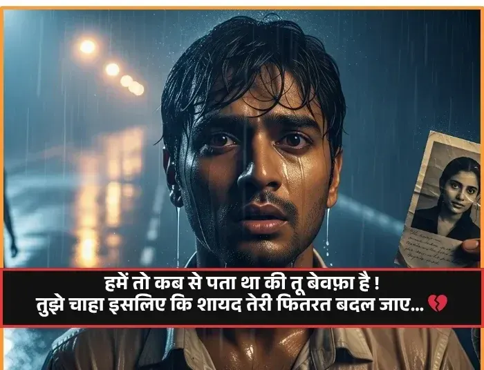 Dhoka Bewafa Shayari