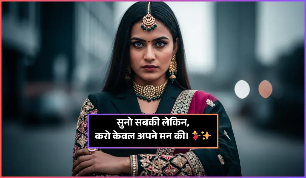 Female Attitude Shayari