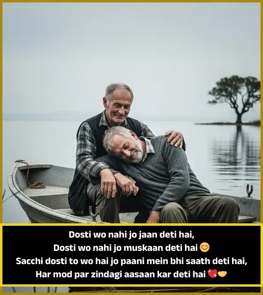 Emotional Trust Friendship Shayari in English