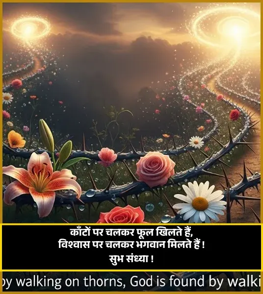 Good Evening Shayari in Hindi Text