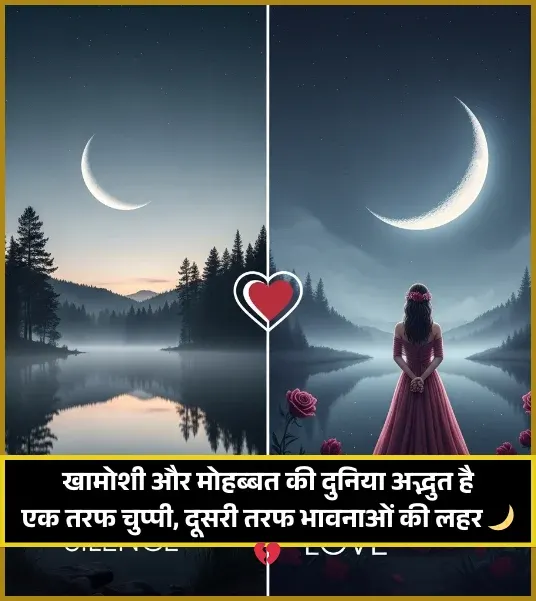 Khamoshi Shayari in English Khamoshi Shayari in English