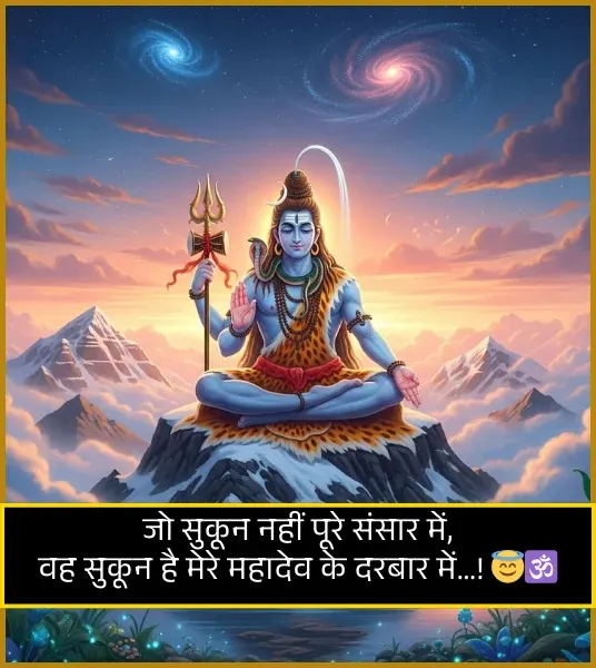 Mahadev Shayari in Hindi Mahadev Shayari in Hindi