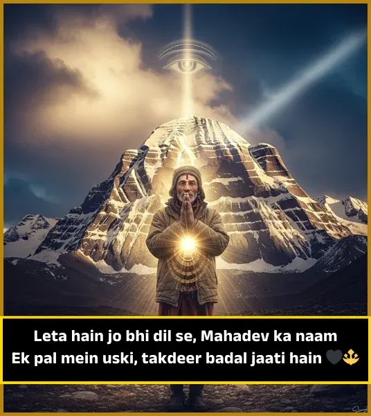 Mahadev Shayari in English 2 Line Mahadev Shayari in English 2 Line