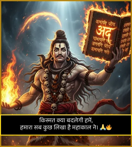 Mahakal Shayari Girl