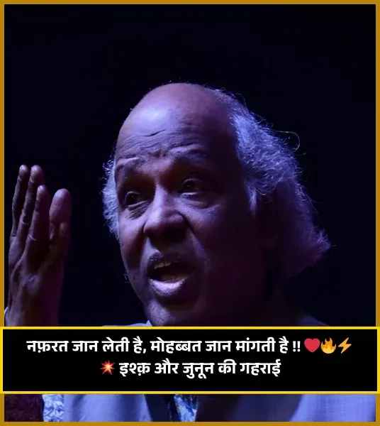 Rahat Indori Shayari Love Rahat Indori Shayari Love