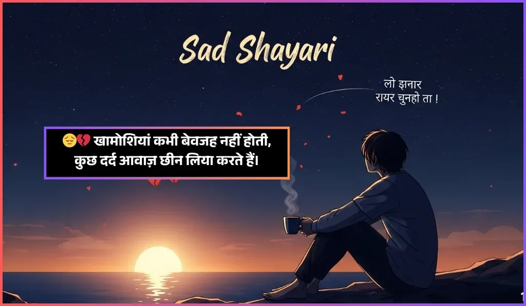 Sad Shayari