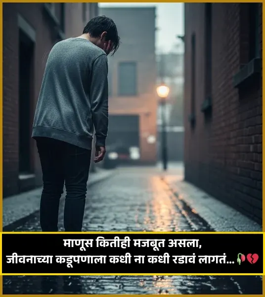 Gujarati Sad Shayari on Life