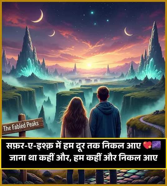 Safar Shayari on Train Journey