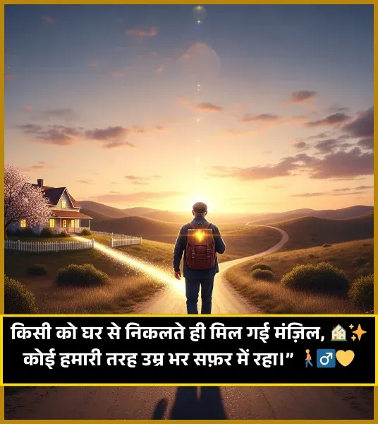 Safar Shayari English