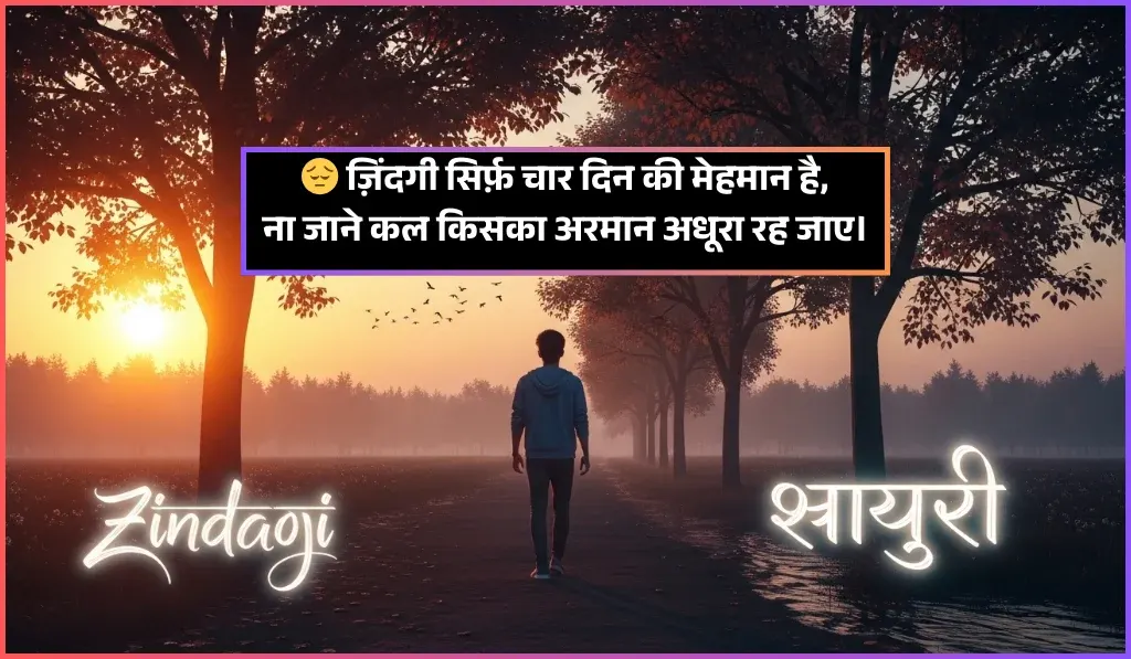 Zindagi Shayari
