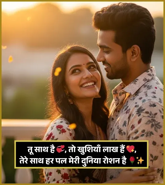 Kiss Romantic Shayari For Image