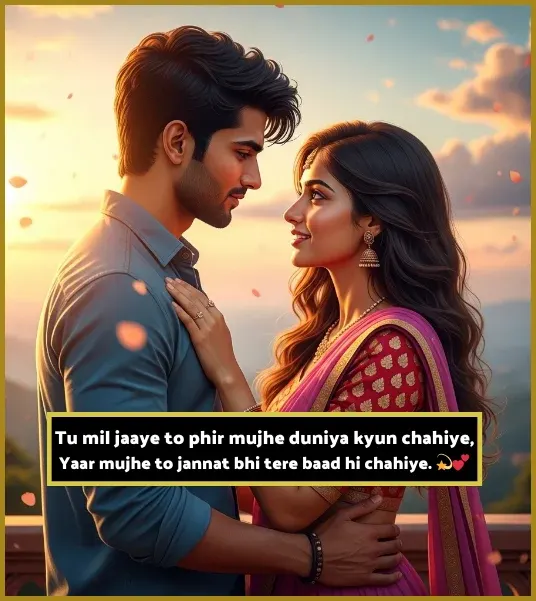Romantic Shayari in English